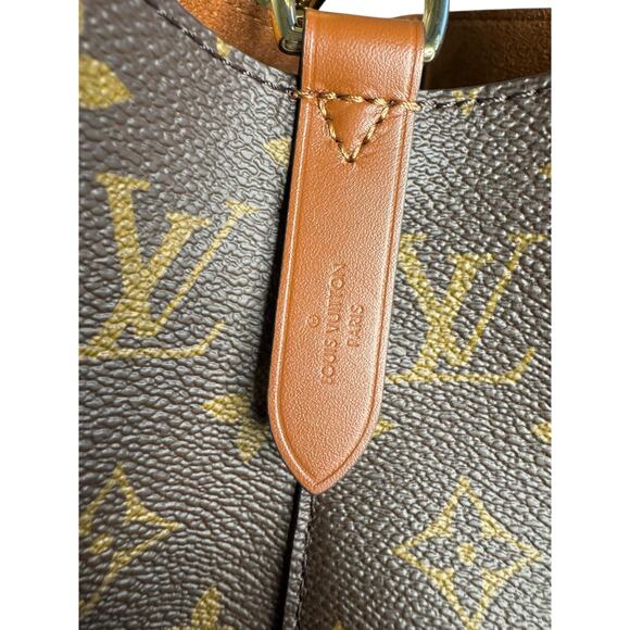 Louis Vuitton NWOT NeoNoe MM Bucket Bag in Caramel w/Dust Bag, Box & Ribbon - Picture 7 of 16